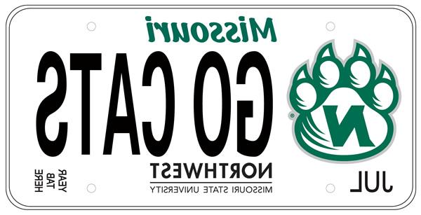 Bearcat License Plate